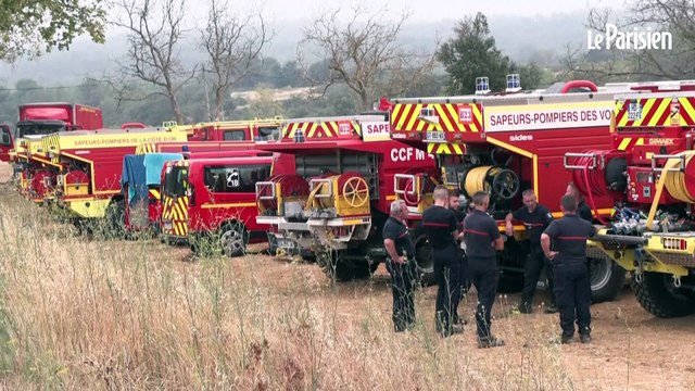 Aude : le feu sous contrôle mais pas éteint, les pompiers toujours mobilisés