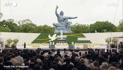 Un minuto di silenzio, Nagasaki commemora gli 80 anni dall'orrore atomico