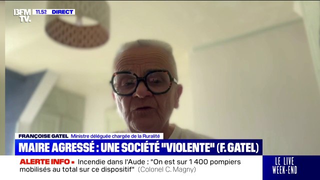 Agression d'un maire en Isère: C'est une société toute entière qui a basculé dans la violence , réagit la ministre déléguée chargée de la Ruralité