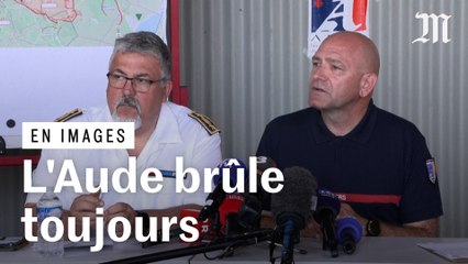 Incendie dans l'Aude : le feu ne sera pas maîtrisé avant dimanche soir