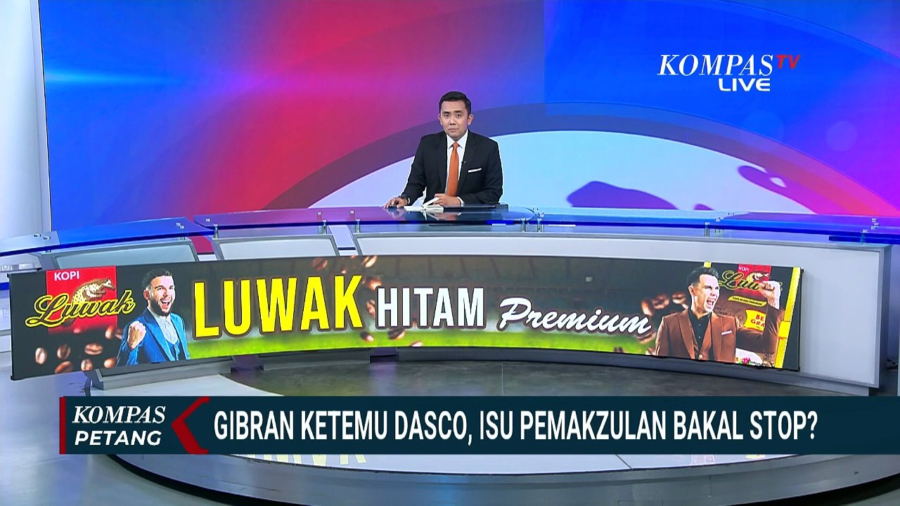 [FULL] Baca Pertemuan Gibran-Dasco, Pengamat Soroti Isu Pemakzulan Wapres di DPR | KOMPAS PETANG