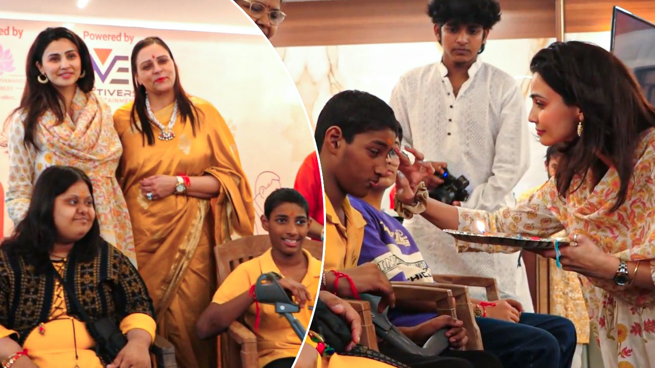 Daisy Shah: Jai Ho Actress Celebrates Raksha Bandhan With Specially-Abled Children | Humanity