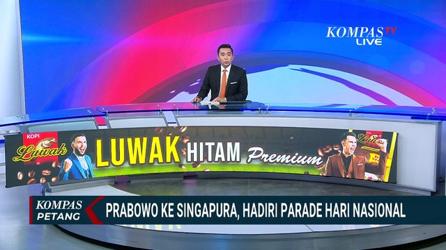 Momen Presiden Prabowo Disambut Menlu Singapura, Hadir Parade Hari Nasional 2025 | KOMPAS PETANG