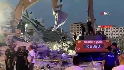 Kahramanmaraş'ta yıkım sırasında enkazın altında kalan operatör hayatını kaybetti!
