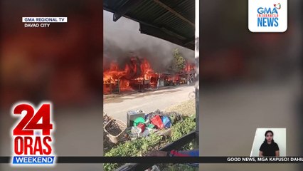 24 Oras Weekend: (Part 2) Mga sunog sa Mindanao; Presyo ng palay; Mapa-wow sa Apao Rolling Hills; atbp.