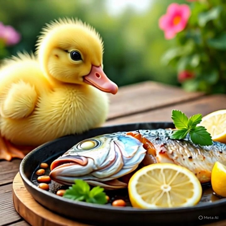 Duck ready to eat