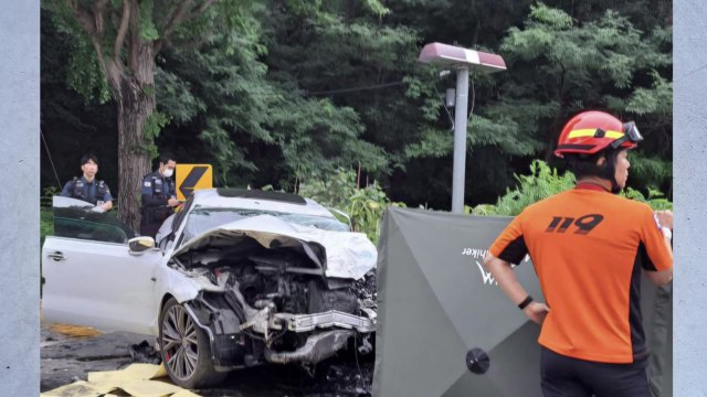 경기 안성 버스-승용차 충돌...1명 사망·3명 부상 / YTN