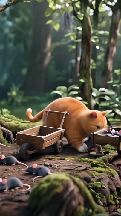 The Mouse-Trapper Cat