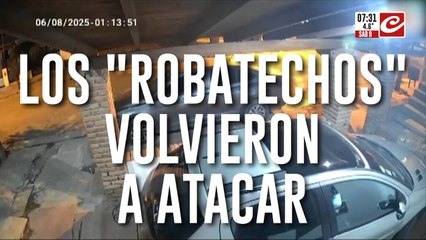 Tremendo video muestra como roban el techo de un auto en cuestión de segundos