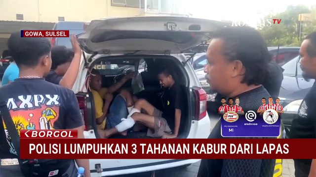 Tahanan Kabur Jebol Plafon Rutan Bontonompo, Ditembak Saat Ditangkap di Luwu