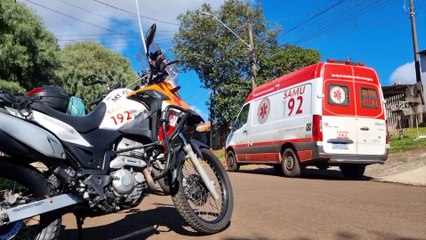 Socorristas tentam por mais de uma hora reanimar idoso, mas ele não resiste