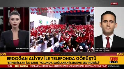 SON DAKİKA | Azerbaycan Cumhurbaşkanı Aliyev, Cumhurbaşkanı Erdoğan'ı aradı