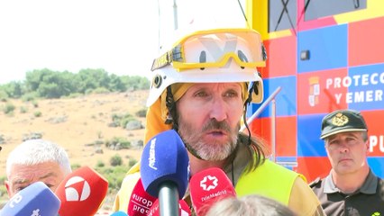 El incendio de San Bartolomé (Ávila) afecta a 600 hectáreas