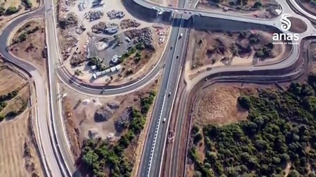 Dopo due anni di cantieri riapre lo svincolo di Paulilatino: le immagini dal drone