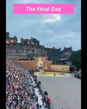 The Edinburgh festival is off with a bang. Preview night at 75th The Royal Edinburgh Military Tattoo.