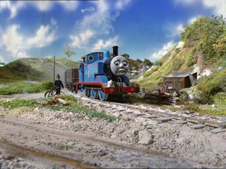 Thomas de stoomlocomotief - Thomas in de nesten (S01E22)
