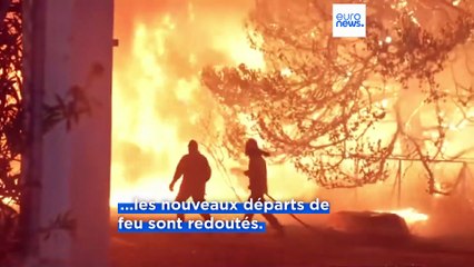 Grèce : amélioration de la situation dans l'Attique et l'Élide, la vigilance reste de mise