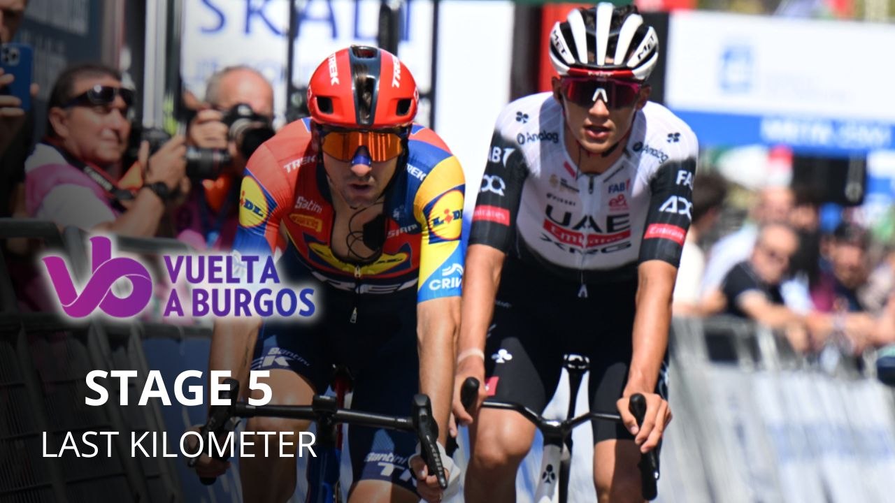 Cyclisme - Tour de Burgos 2025 - Étape 5 Dernier Kilomètre - GiulioCiccone s'offre la 5e étape, Isaac Del Toro le général... Léo Bisiaux a craqué !