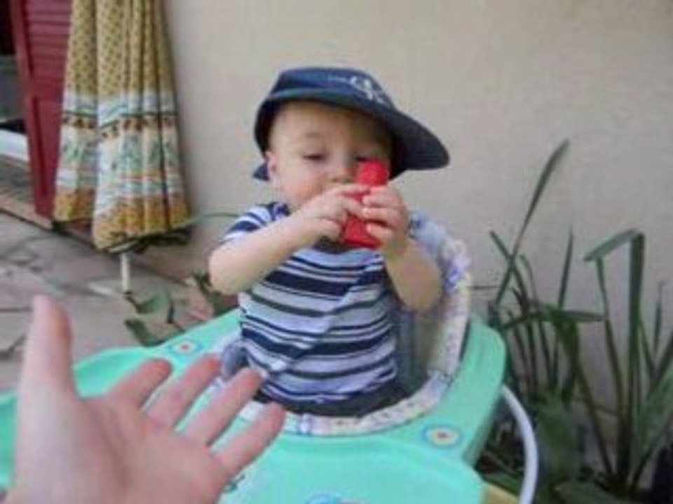 Sur la terrasse de mamie Régine