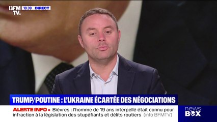 Rencontre Trump-Poutine: "Il y a une volonté des Européens d'essayer de se mobiliser", explique Ulrich Bounat, analyste