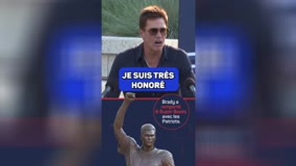 Patriots - Tom Brady a désormais sa statue