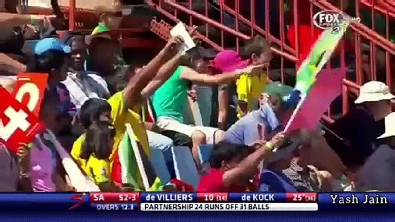 India vs South Africa 3rd Odi 2013 Match Highlights ll Quinton De kock 100-