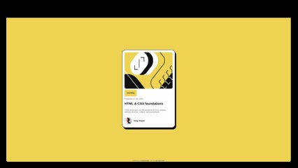 2025 Frontend mentor Blog preview card solution using web components