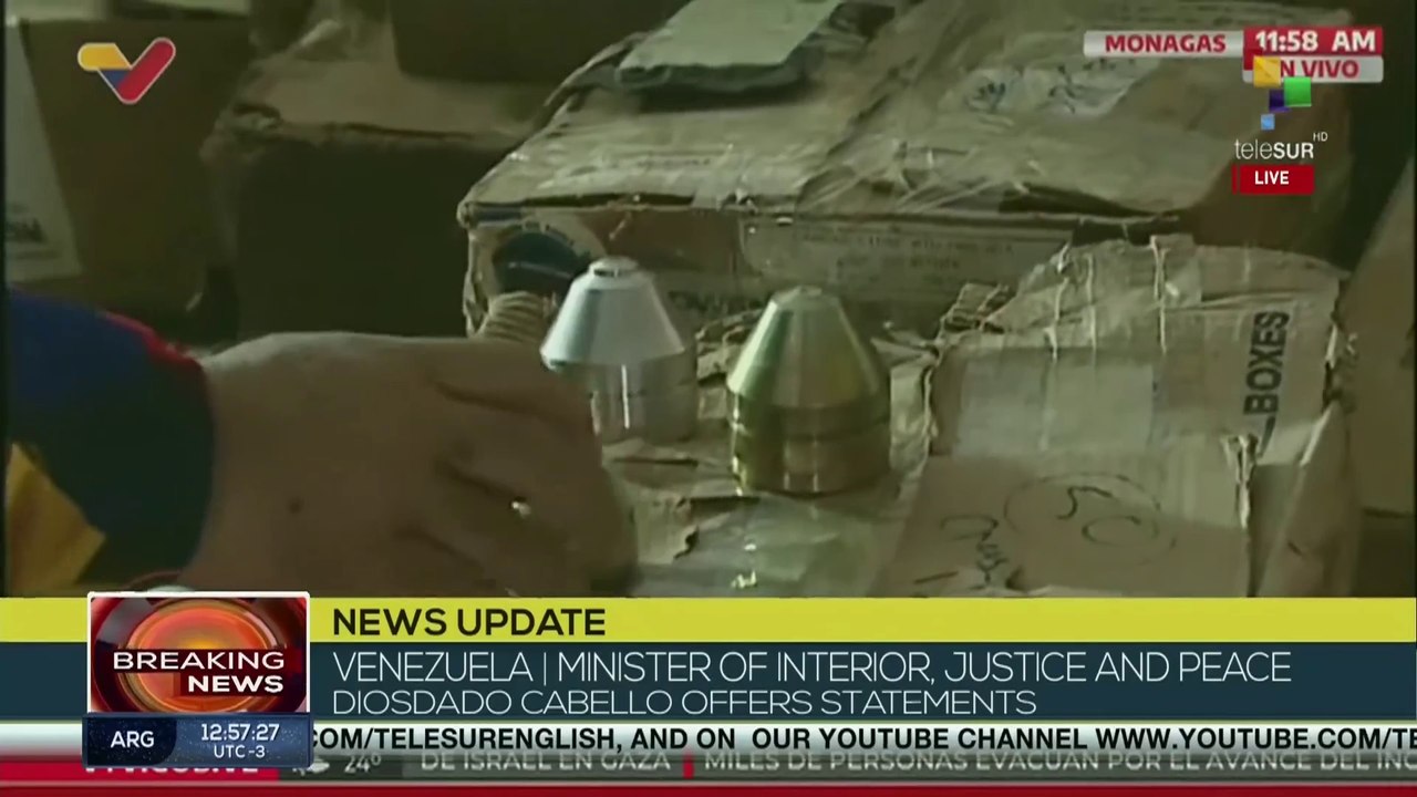 Venezuela | Diosdado Cabello offers statements about new terrorist plans