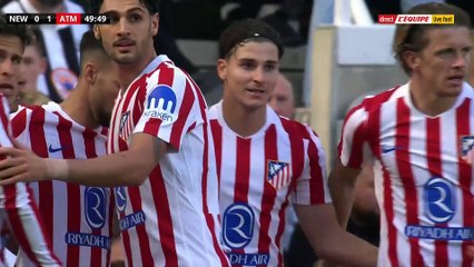 Le résumé de Newcastle - Atlético de Madrid - Foot - Matches amicaux