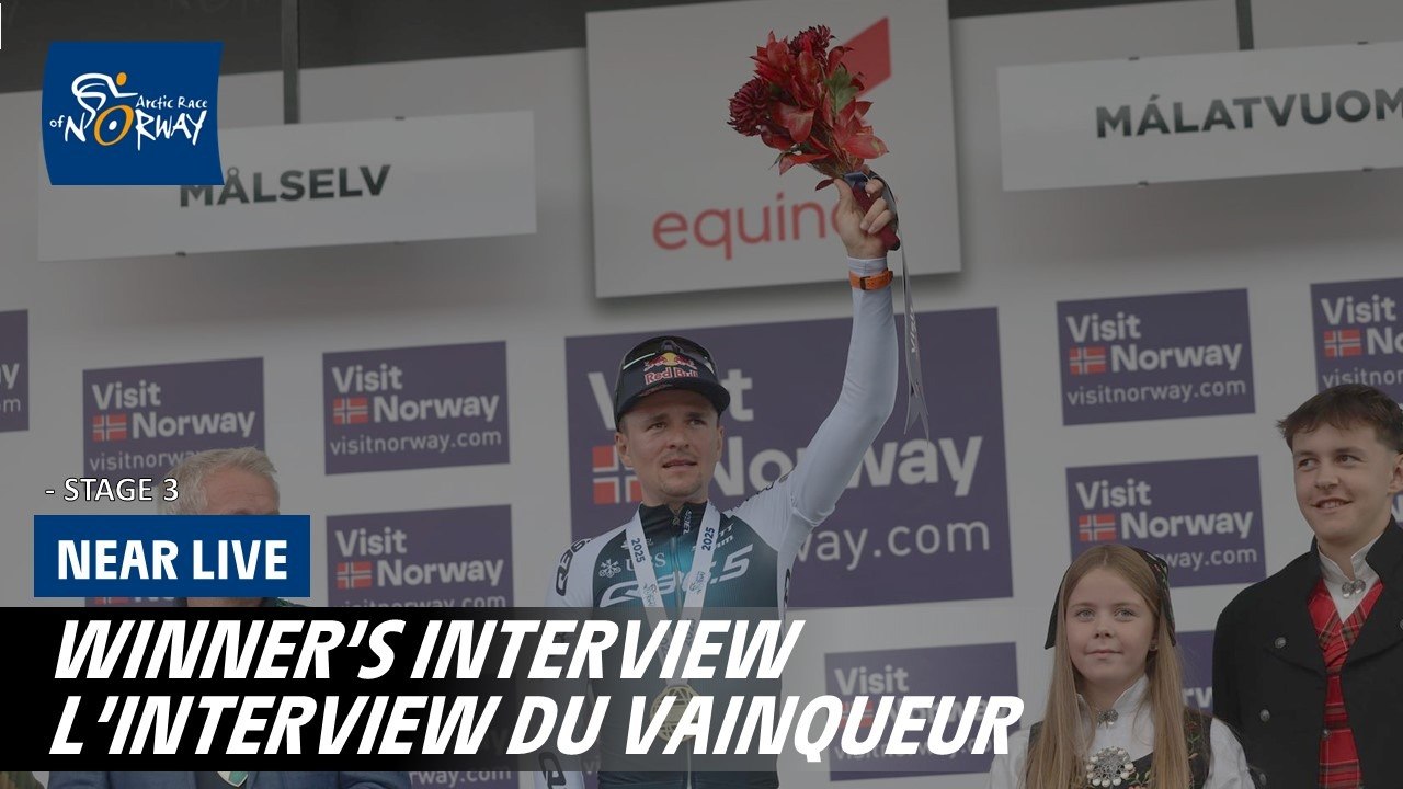 Winner's interview - Stage 3 - Arctic Race of Norway 2025