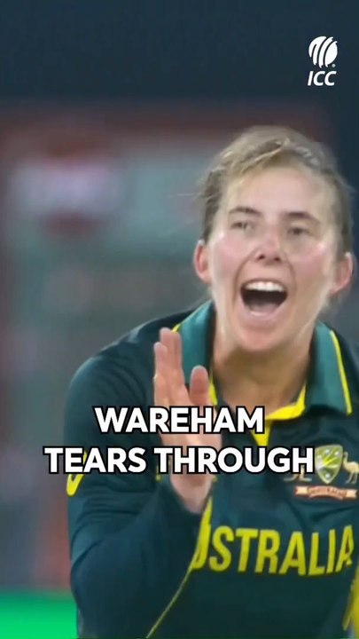 Flight and guile from Georgia Wareham 👏Ticket Ballot information for the 2026 ICC Women's #T20WorldCup in our bio 👀#Cricket #CricketReels