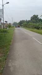 Suasana jalan di cilamaya wetan karawang 6