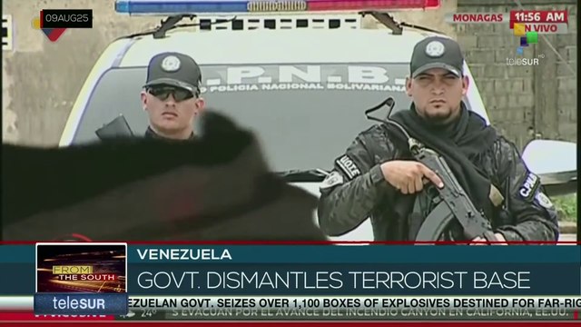 FTS 14:30 09-08: Venezuelan govt. seizes explosives destined for far-right terrorist actions