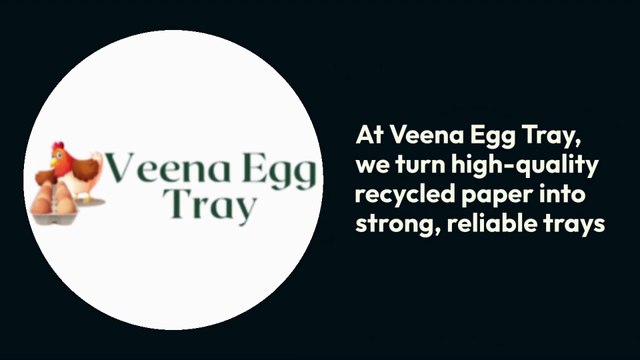 Veena Egg Tray – Eco-Friendly Egg Protection & Waste Paper Recycling | Bulk Orders Welcome