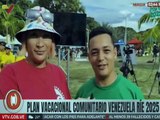Aragüeños disfrutan del Plan Vacacional Comunitario Venezuela Ríe 2025
