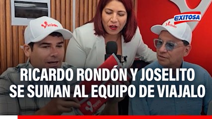 Ricardo Rondón y Joselito Carrera se suman al equipo de "Viajalo", la mejor agencia de viajes