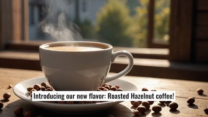 Roasted Hazelnut Coffee Delight @hamzasimagination