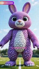 🐰🔥 Hilarious Rabbit Bouncing & Dancing Ball! | Cute & Funny Viral Video 🕺🎉