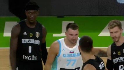 Doncic brilla con Eslovenia pero no puede con la Alemania de Mumbrú