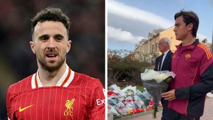 Paulo Dybala y Claudio Ranieri rinden homenaje a Diogo Jota