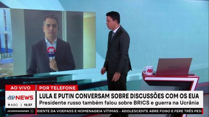 Lula recebe ligação de Putin e debate tensão com EUA e futuro dos Brics