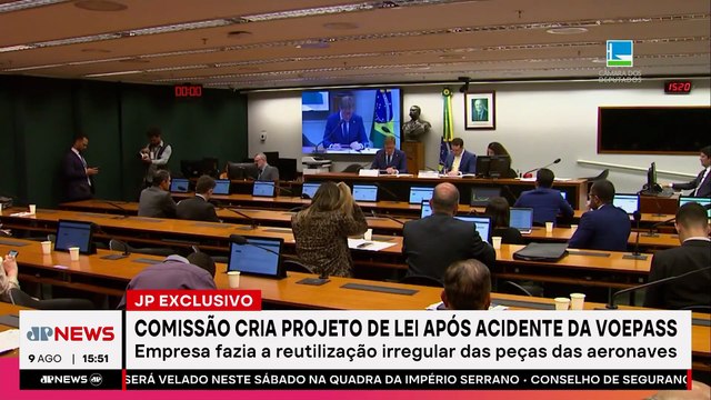 Comissão cria projeto de lei após acidente da Voepass que matou 62 pessoas