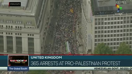 United Kingdom | 365 arrests at Pro-Palestinian protest