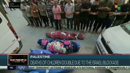 Palestine | Deaths of children double due to the Israeli blockade