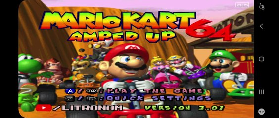 MARIOKART 64 AMPED UP. VERSION 3.01. SPECIAL CUP 50CC.