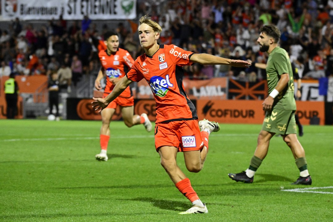 Résumé Laval - ASSE (3-3, Ligue 2), ICI Mayenne
