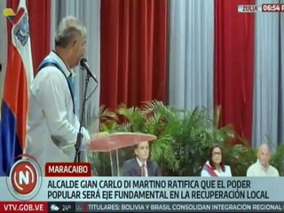 Gian Carlo Di Martino es juramentado como alcalde electo del municipio Maracaibo