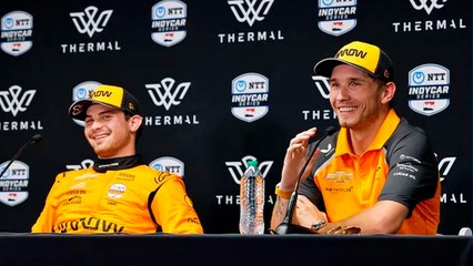 Pato O'Ward saldrá desde la P1 en GP de Portland y se pronuncia sobre la sanción a Christian Lundgaard