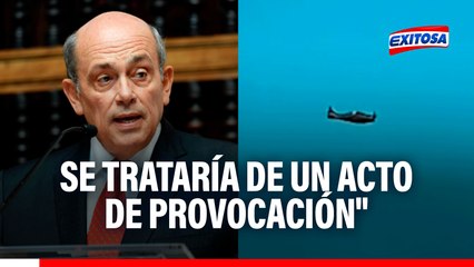 🔴🔵 Aeronave colombiana sobrevoló cielo peruano: "Se trataría de un acto de provocación", según embajador en retiro