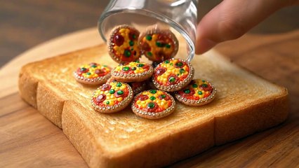 10 Minutes of AI ASMR Spreasing items on toast